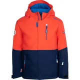 TROLLKIDS Hallingdal Jacke - Flame Orange / Navy - 110 cm