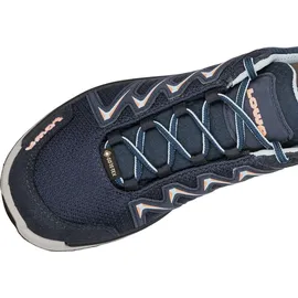 Lowa Innox Evo GTX Lo Damen navy/salmon 37,5