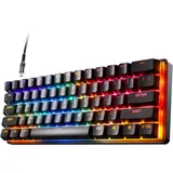 SteelSeries Apex Pro Mini, Gaming Tastatur, Mechanisch, Sonstiges, Kabelgebunden, Schwarz