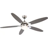 ETC Shop LED Deckenventilator 132 cm Deckenventilator Warmweiß