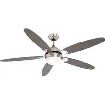 ETC Shop LED Deckenventilator 132 cm Deckenventilator Warmweiß