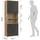 mokebo Der Kapitän Bad Hochschrank 180 x 65 x 34 cm Schwarz