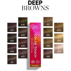 Wella Color Touch Deep Browns 6/77 dunkelblond braun-intensiv 60 ml