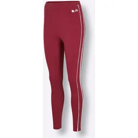 Feel Good WITT WEIDEN Leggings in kirsche-weiß | Gr.: 40/42,