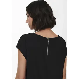 Only Blusentop ONLVIC Schwarz 44