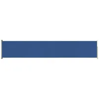 VidaXL Seitenmarkise Ausziehbar 117x600 cm Blau