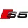 Audi Schriftzug S5 Tuning Exclusive Black Edition Emblem Schwarz/Rot