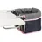 Bayer Chic 2000 735 26 Tischsitz 60 cm, Puppen-Hochstuhl, Melange grau, Navy, Klein