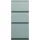 Burgbad Lin20 Unterschrank 40 x 87 x 36 cm Eisblau Matt/Anthrazitgrau