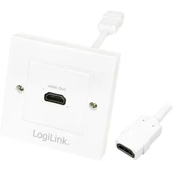 LogiLink Anschlussdose, Unterputz - HDMI