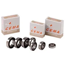 Cema Kugellager 6901 12 x 24 x 6 mm Silver
