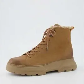 Paul Green Schnürboots Damen Beige 40,5