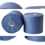 All Care Putztuchtuchrollen | blau | 2-lagig | a 300 Blatt | 2 Rollen | Papierhandtücher