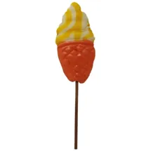 lollis Eis am Stiel gelber Lutscher mit Fruchtgeschmack 90 g