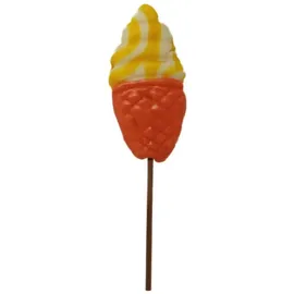 lollis Eis am Stiel gelber Lutscher mit Fruchtgeschmack 90 g