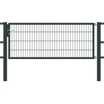 GAH Alberts Alberts Flexo grau anthrazit B:200cm H:80cm, Stahl, Tore, 200 cm Breite, in versch. Höhen