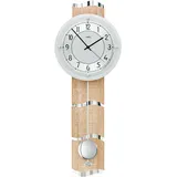 AMS Funk-Pendelwanduhr 66,0 cm F5214 braun