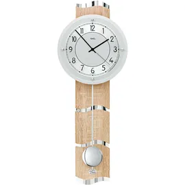 AMS Funk-Pendelwanduhr 66,0 cm F5214 braun