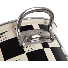 northix DAMIER Kochtopf 20 cm rund