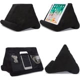 Yuehuamech Tablet Kissen Ständer, Multi- Winkel Lap- montierte Soft Stand Handy Ständer für Tablet, Buch und E- Reader, Zeitschriften, Smartphones, Universal Lazy Halter mit großen Mesh Taschen