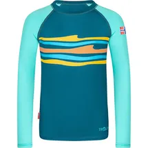 TROLLKIDS Haukland Badeshirt Türkis 92