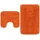 vidaXL Badematten-Set 2-tlg. Stoff Grau
