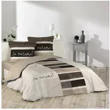 Dynamic24 Bettwäsche-Set in Braun | Gr.: onesize