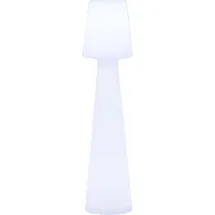 NEW GARDEN Stehleuchte 110 cm Kunststoff 11,5 cm LED weiß