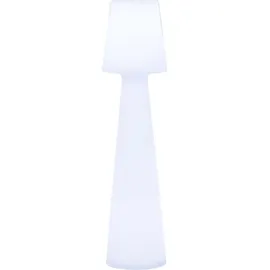 NEW GARDEN Stehleuchte 110 cm Kunststoff 11,5 cm LED weiß