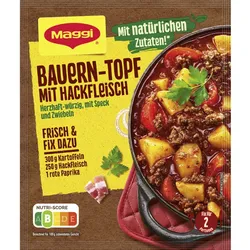 Maggi Bauern-Topf mit Hackfleisch 39G