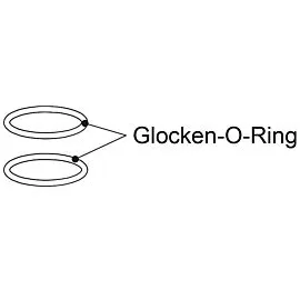 Grünbeck Dichtungssatz für Boxer, FS-B 1", 1 1/4" Glocken O-Ring, 2 Stück 101641e