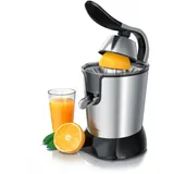 Arendo - elektrische Saftpresse 800 Watt - Edelstahl Zitruspresse Orangenpresse Entsafter - Hochleistungsmotor - sehr hohe Ergiebigkeit - Edelstahlkegel - BPA frei - Spülmaschinen-geeignet