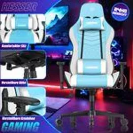 Kesser Gamingstuhl Ergonomisch Blau