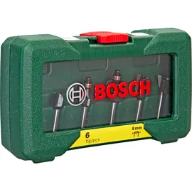 Bosch Hartmetall Fräser Set 8 mm 6-teilig