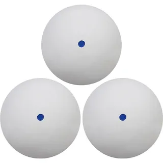 Squashbälle, 3 Stücke Professioneller Gummi-squashball Für Squashschläger Einzelner Roter Blauer Gelber Punkt Schneller Speedball Für Anfänger