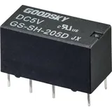 GOODSKY GS-SH-205D Printrelais 5 V/DC 2A 2 Wechsler Tube