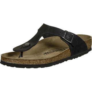 Birkenstock Gizeh Naturleder geölt schwarz 37