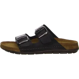 ROHDE RODIGO-D Herren, Männer, Pantoletten, Slipper,Slides,Sandalen,Sommerschuhe,Freizeitschuhe,sommerclogs,Sandalen,SCHWARZ,39 EU