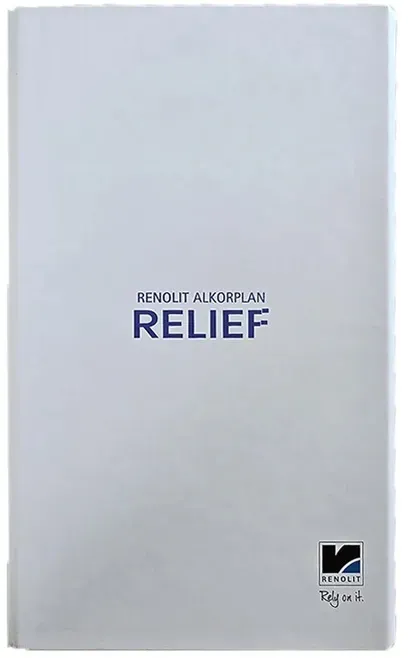 Musterheft Renolit Alkorplan RELIEF Poolfolie