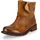 felmini wide fit Stiefelette Stiefelette Leder | Braun - 37