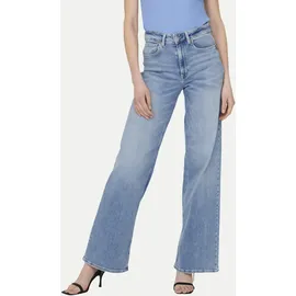 Only ONLMADISON BLUSH HW Wide DNM CRO371 NOOS Blue/Light Blue Denim XS(34)/32