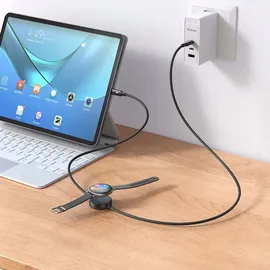 Mcdodo CA-4170, 2-fach Ladekabel für USB-C / Samsung Galaxy Watch, 60W, 1,5m, schwarz