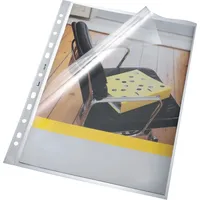 BENE Lochrandhülle, A4, PVC, 100my, klar oben und seitlich