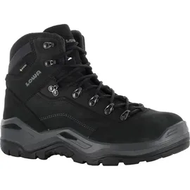 Lowa Sicherheitsstiefel Renegade Work GTX black Mid Gr.42 schwarz/schwarz Leder/Text.