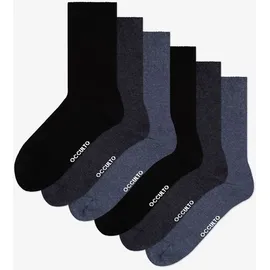 Occulto Oliver 6 Paare Blau 39-42