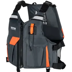 VEVOR Schwimmweste Rettungsweste Kajakweste Lifejacket 96N Erwachsene L