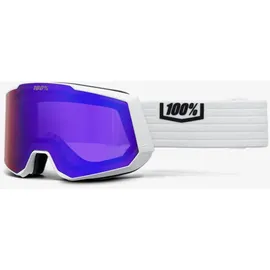 100% Snowcraft XL Skibrille (Größe One Size, schwarz)