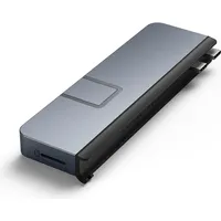 Targus HyperDrive DUO PRO 7-in-2 USB-C Hub - Midnight Blue, 2x USB4 [Stecker] (HD575BUGL)