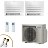 DAIKIN Perfera Klimaanlage | FVXM35A9+FVXM25A9 | 3,4/2,4 kW | 2x7m Leitung