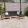vidaXL Garten-Lounge-Set 4-tlg. braun